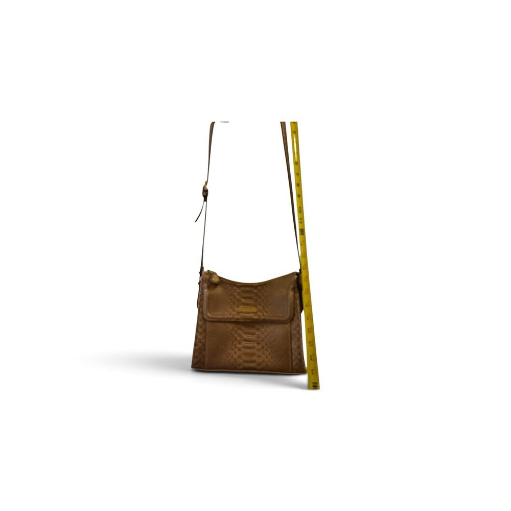 Liz Claiborne faux snakeskin shoulder bag